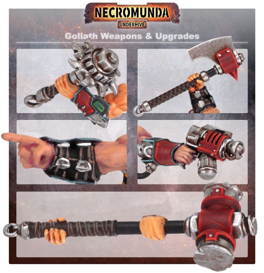 WHNM：ネクロムンダ: GOLIATH WEAPONS & UPGRADES