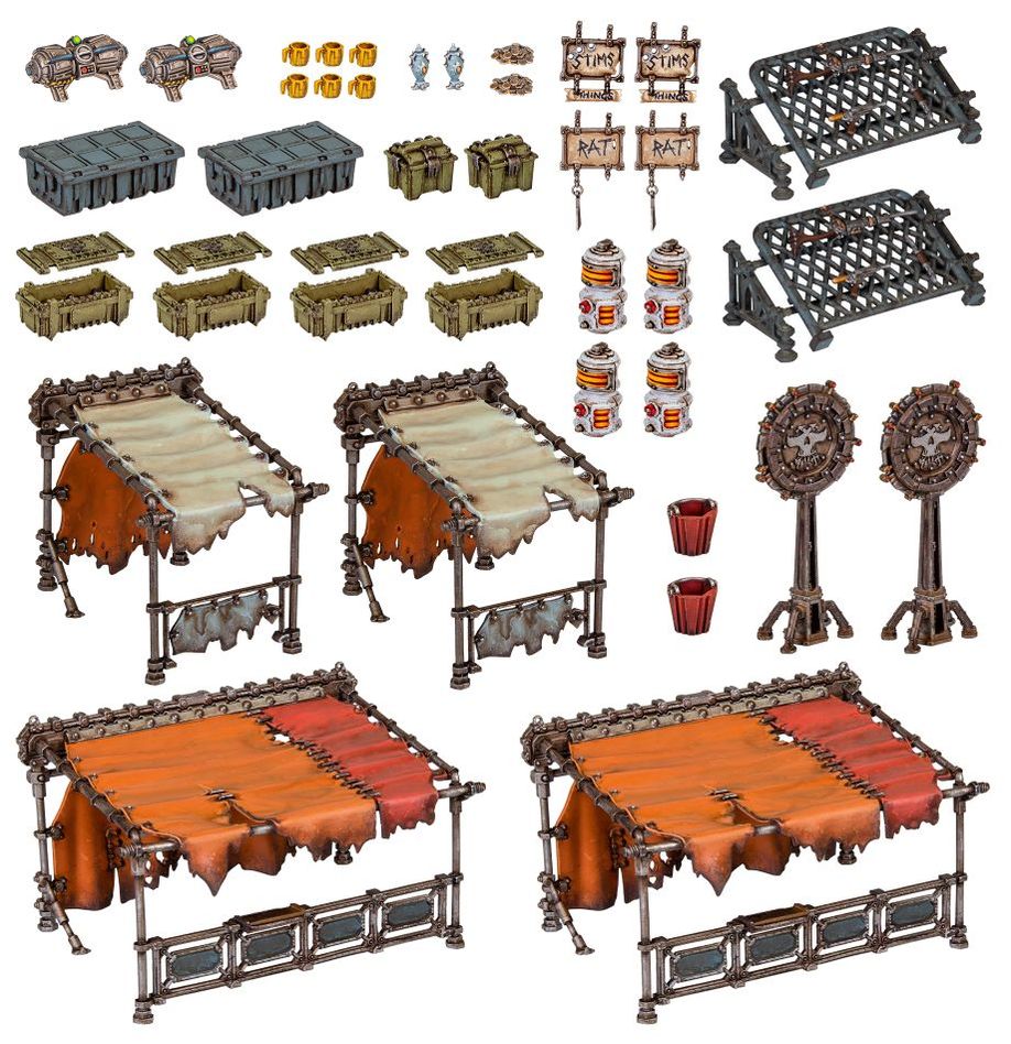 WHNM：ネクロムンダ ZONE MORTALIS: UNDERHIVE MARKET