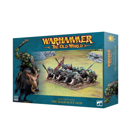 WHOW：ORC & GOBLIN TRIBES: ORC BOAR BOYZ MOB