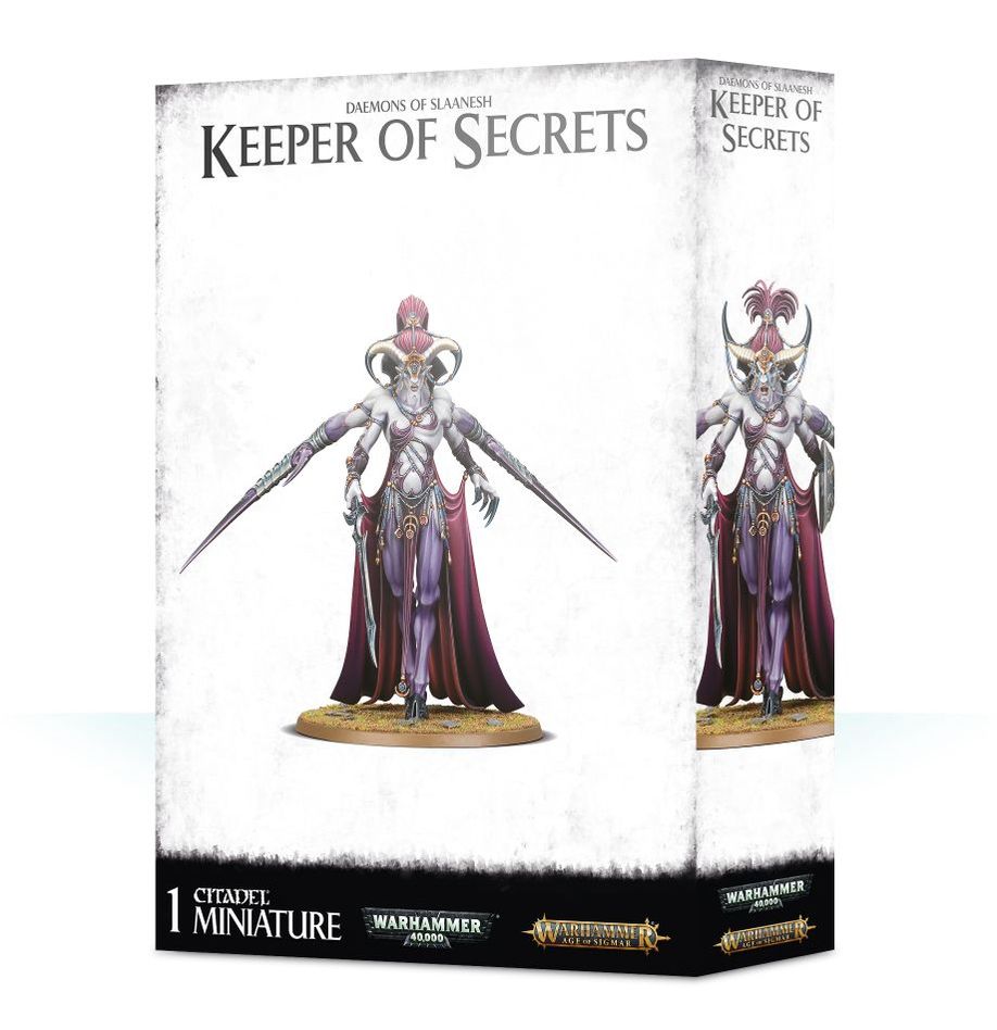 WH40K：WHAOS：ディーモン・オヴ・スラーネッシュ：キーパー・オヴ・シークレット