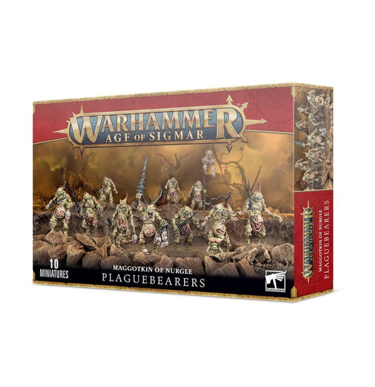 WH40K：WHAOS：マゴットキン・オヴ・ナーグル：プレーグベアラー