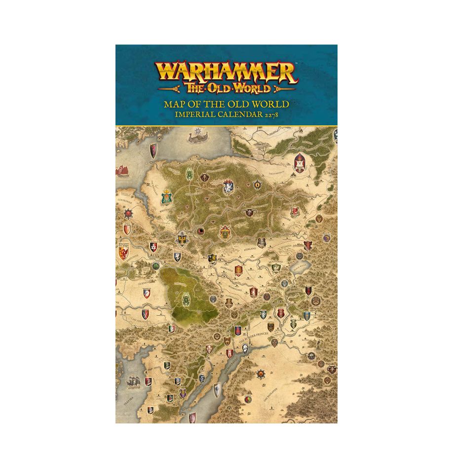 12/6(土)発売WHOW：Map of the Old World – Imperial Calendar 2278：通販限定